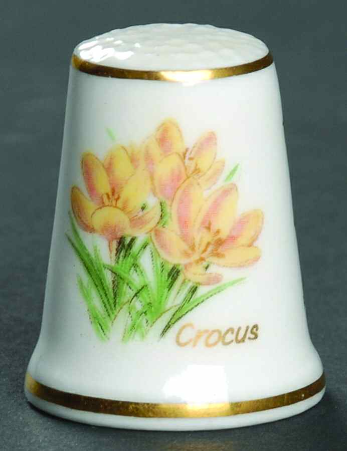 Garden of Verses Crocus - No Box by Danbury Mint-1