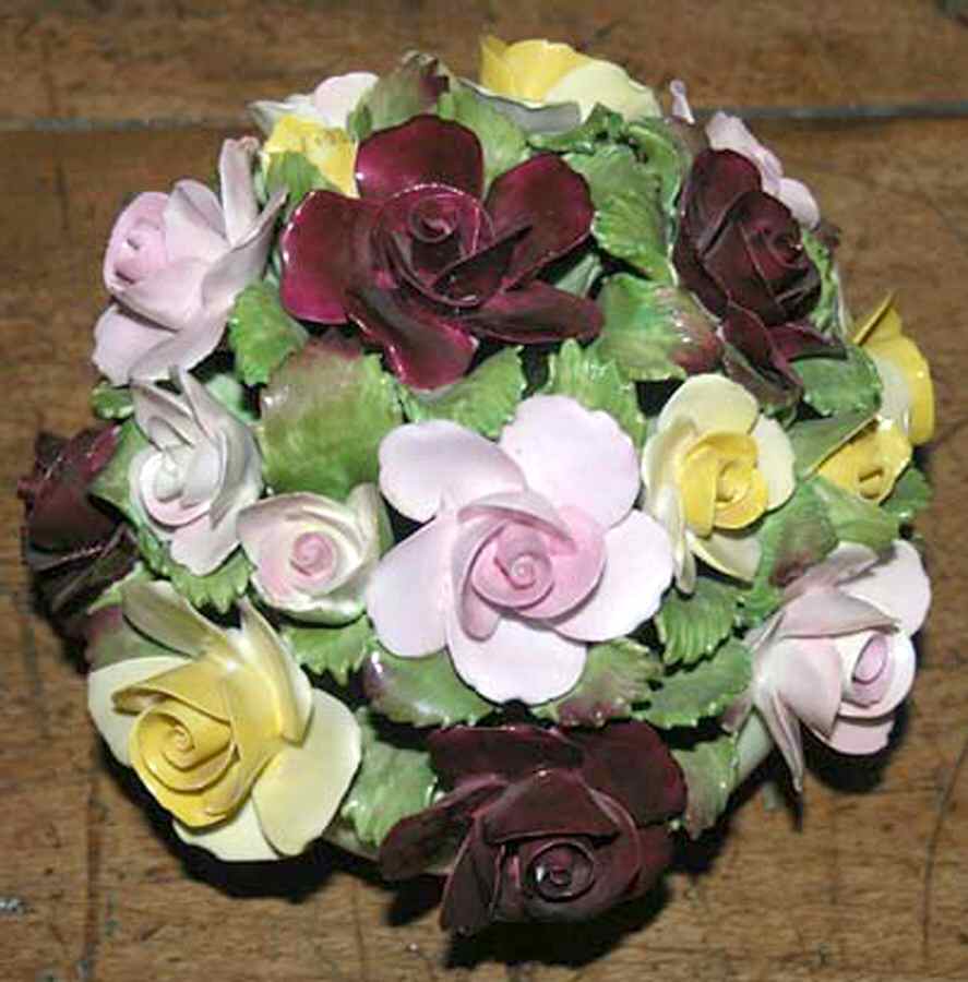 Denton Figurines Floral Vase-Roses - No Box by Denton-1