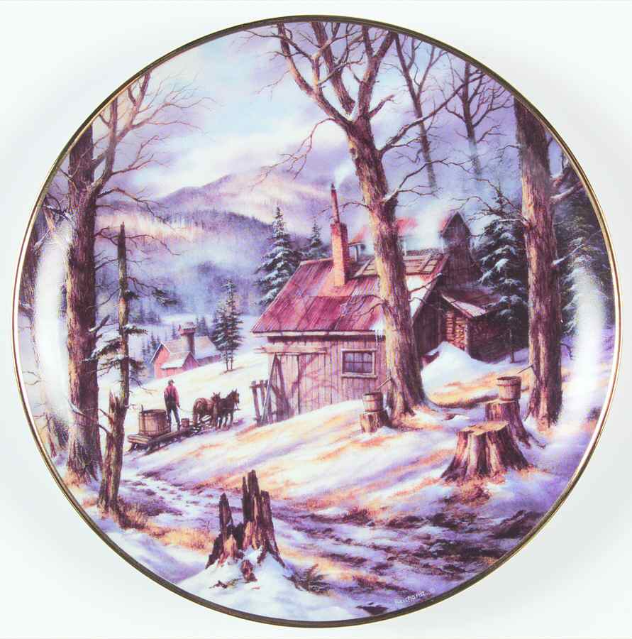 Country Memories Nature's Sweet Syrup - No Box by Danbury Mint-1