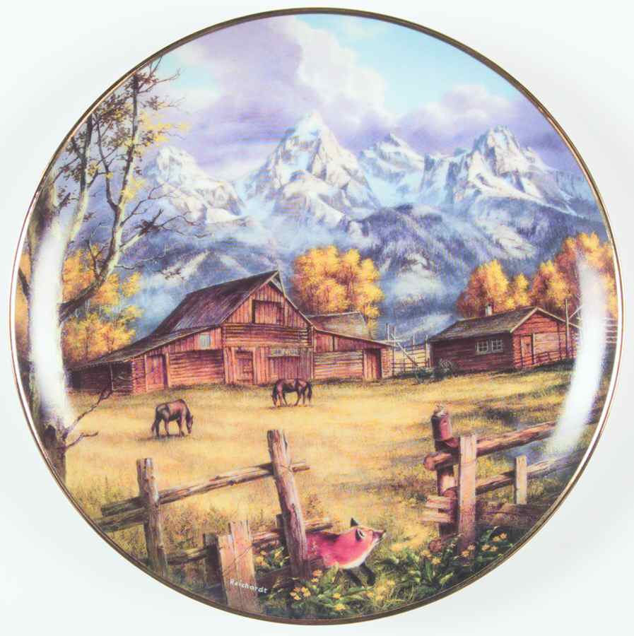 Country Memories Rustic Beauty - No Box by Danbury Mint-1