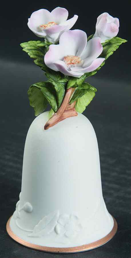 American Flower Bell Apple Blossom - No Box by Danbury Mint-1