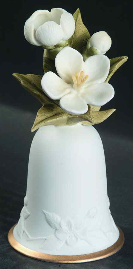 American Flower Bell Plum Blossom - No Box by Danbury Mint-1