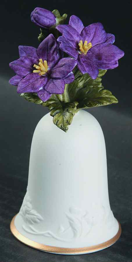 American Flower Bell Larkspur - No Box by Danbury Mint-1