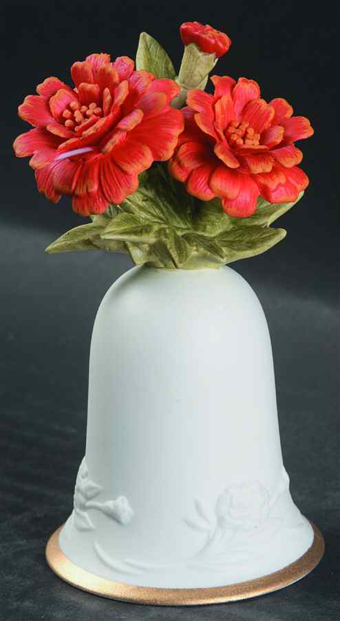 American Flower Bell Marigold - No Box by Danbury Mint-1