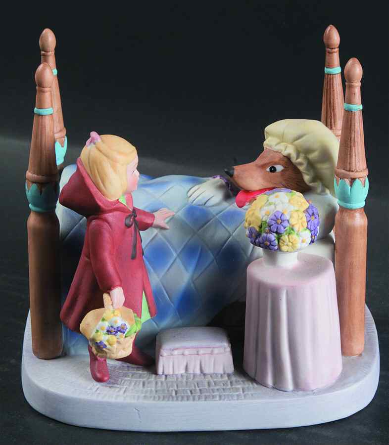 Fairy Tale Figurines Red Riding Hood - No Box by Danbury Mint-1
