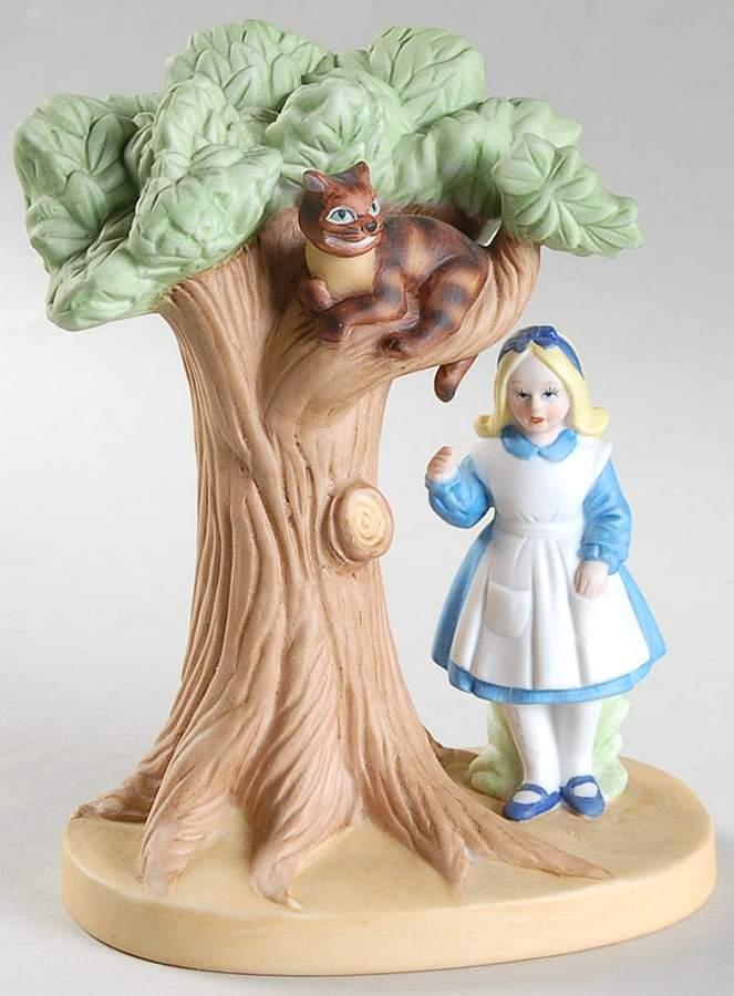 Fairy Tale Figurines Alice In Wonderland - No Box by Danbury Mint-1
