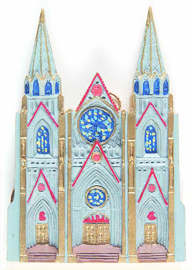 Cathedrals of the World St Patrick's Cathedral - No Box by Danbury Mint-1