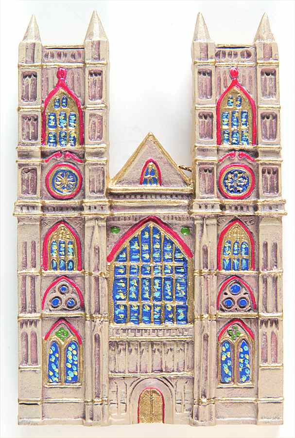 Cathedrals of the World Westminster Abbey - No Box by Danbury Mint-1