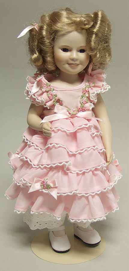 Dolls of the Silver Screen The Littlest Rebel-1935 - No Box by Danbury Mint-1
