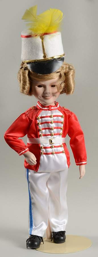 Dolls of the Silver Screen Little Colonel-1935 - No Box by Danbury Mint-1