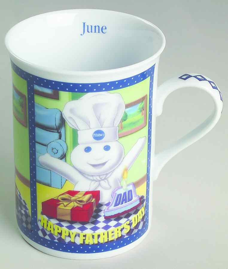 Pillsbury Doughboy Mugs of the Year June-Father's Day Gift - No Box by Danbury Mint-1