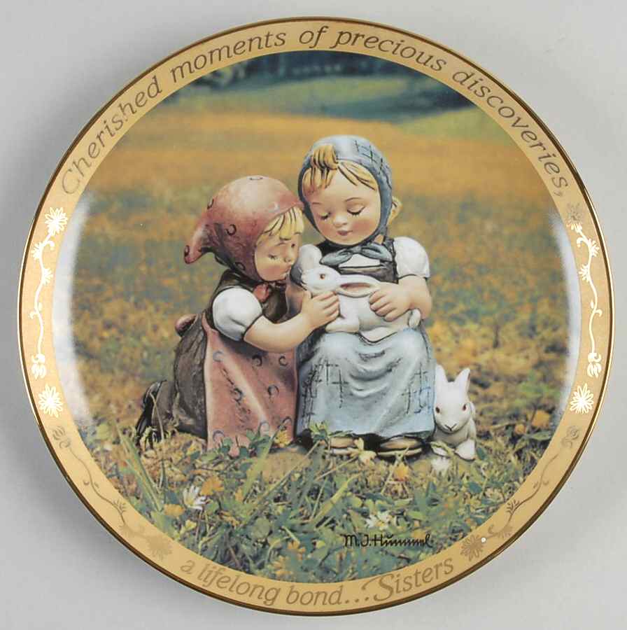 M.I. Hummel Sisters A Lifelong Bond - No Box by Danbury Mint-1