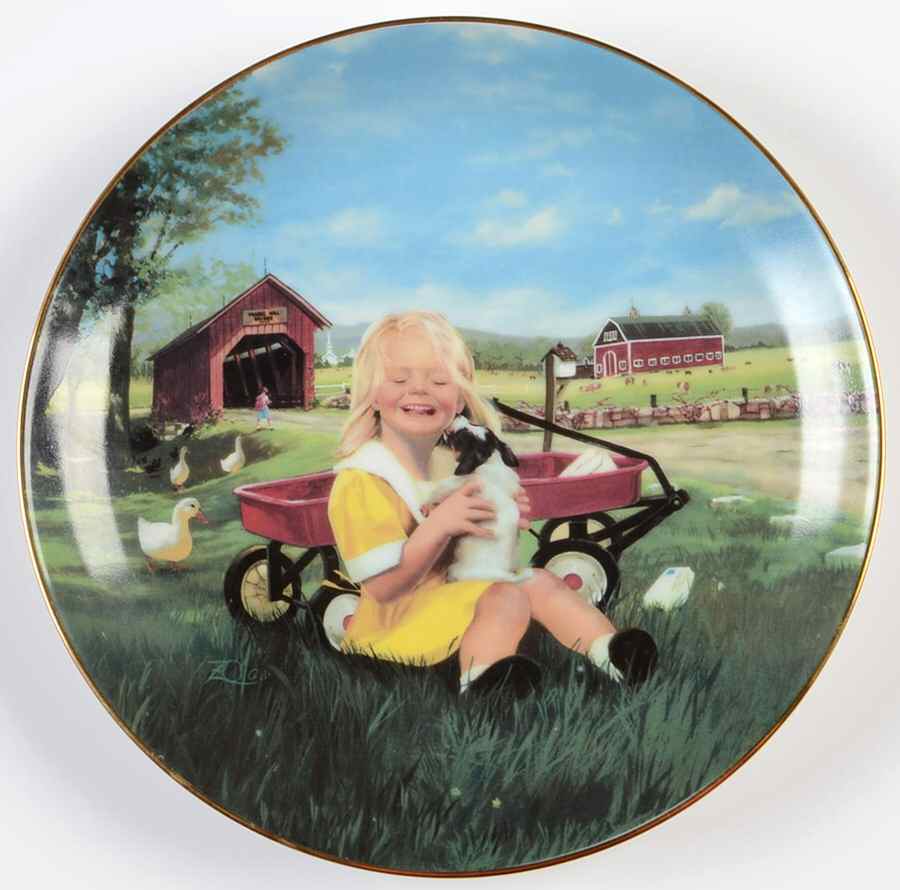 Country Companions Country Kisses - No Box by Danbury Mint-1