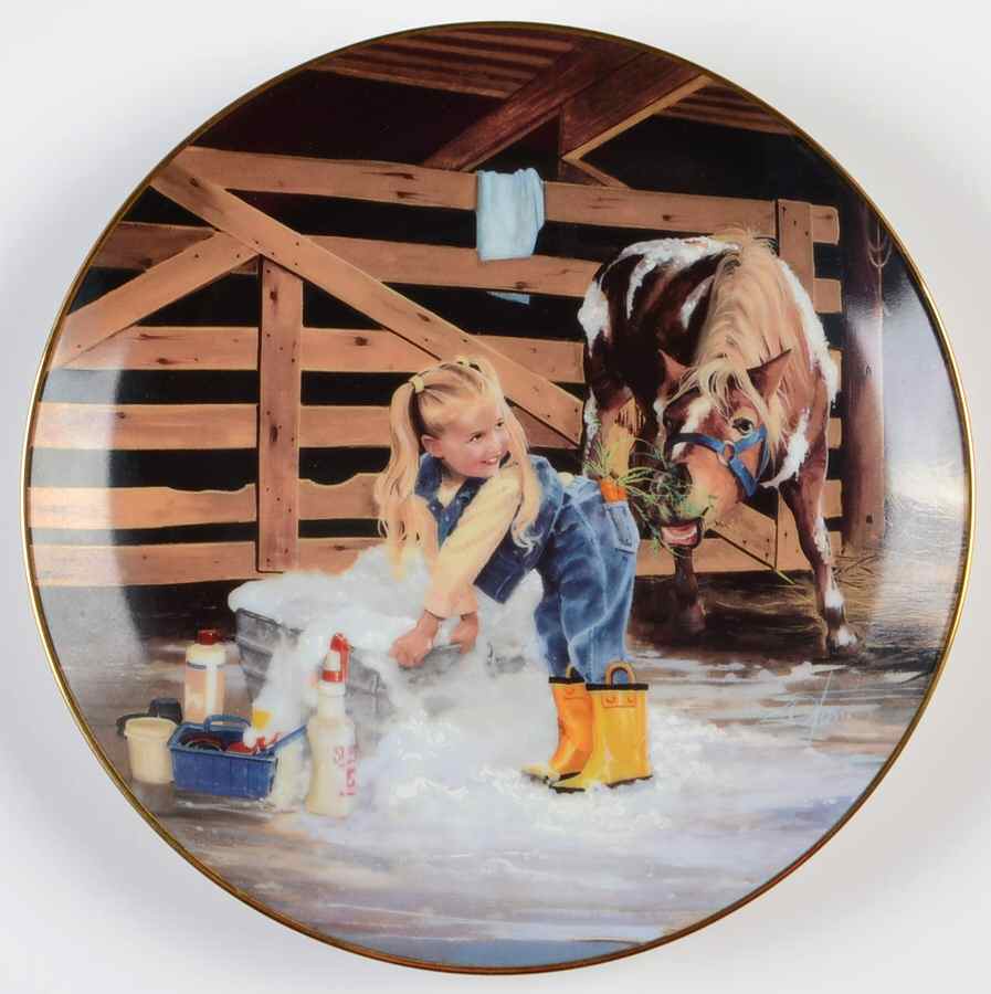 Country Companions Horsing Around - No Box by Danbury Mint-1