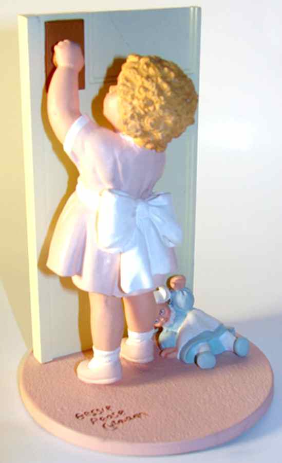 Bessie Pease Gutmann May We Come In - Boxed by Danbury Mint-1