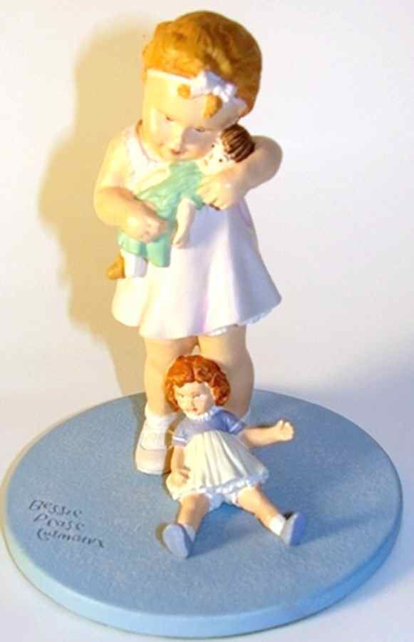 Bessie Pease Gutmann Love Is Blind - No Box by Danbury Mint-1