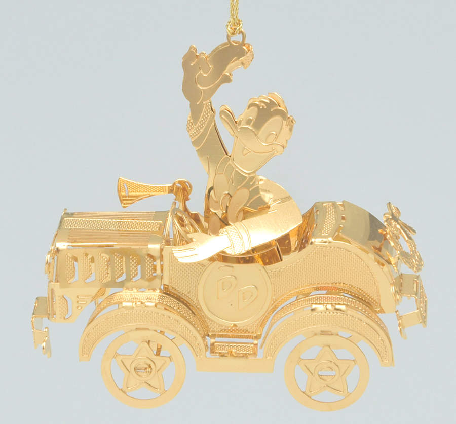 Disney Gold Ornaments Donald Duck - No Box by Danbury Mint-1