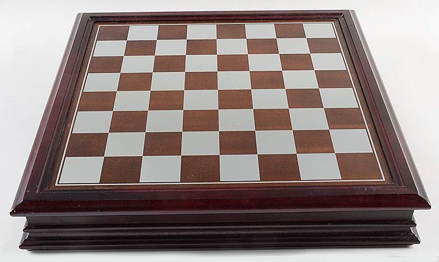 Fantasy of the Crystal Chess Set Chess Board Only - Chess/Checkers Board Only by Danbury Mint-1