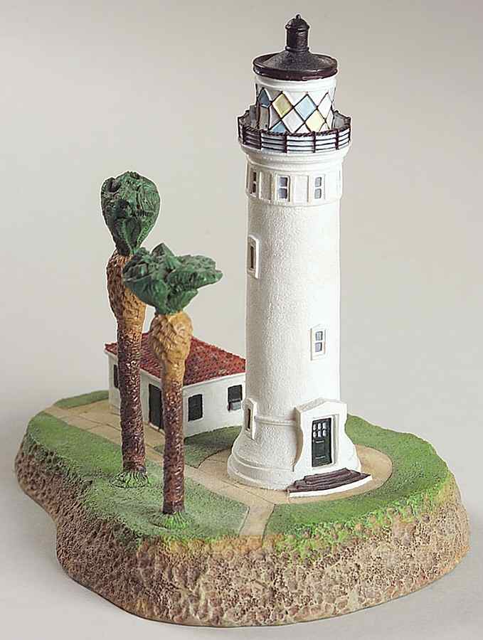 Historic American Lighthouses-Series 2 Point Vicente Lighthouse - With Box by Danbury Mint-1