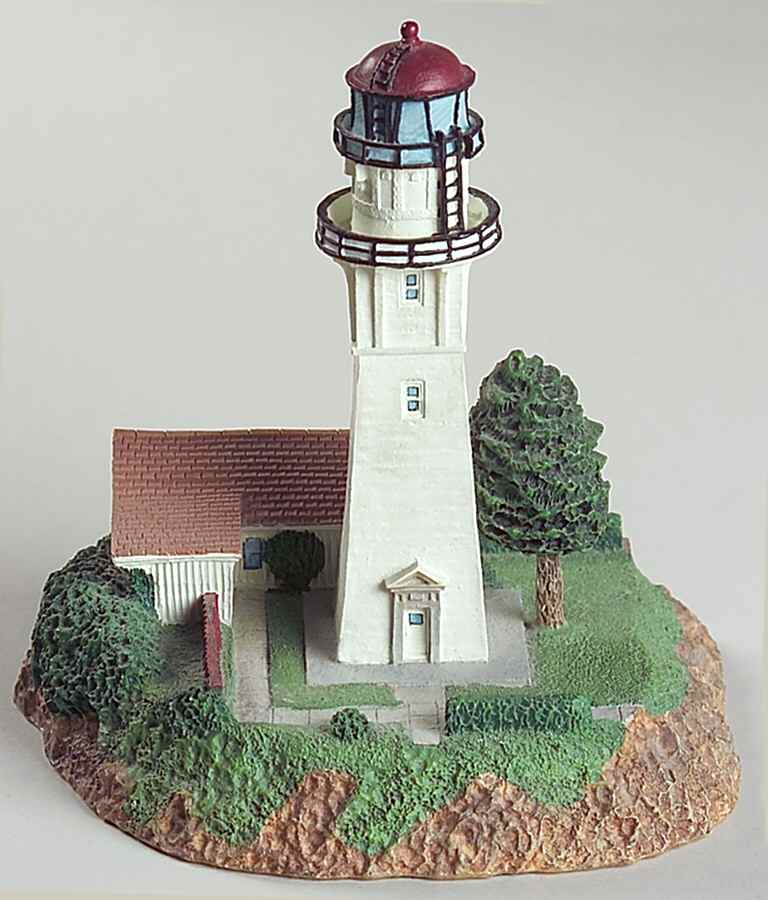 Historic American Lighthouses-Series 2 Diamond Head Lighthouse - Boxed by Danbury Mint-1