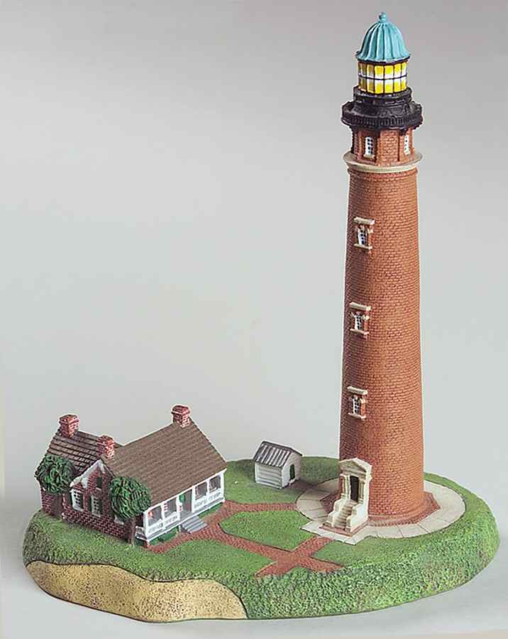 Historic American Lighthouses-Series 2 Ponce De Leon Inlet Lighthouse - Boxed by Danbury Mint-1