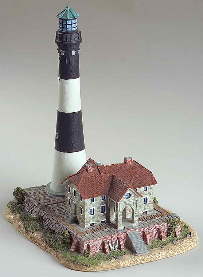 Historic American Lighthouses-Series 2 Fire Island Lighthouse - No Box by Danbury Mint-1