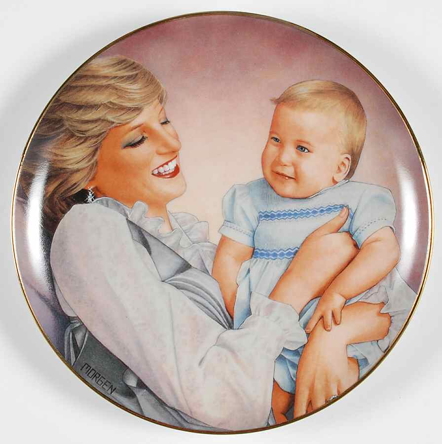 Princess Diana A Future King - No Box by Danbury Mint-1