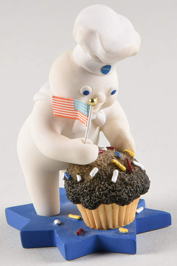 Pillsbury Doughboy Calendar July - No Box by Danbury Mint-1