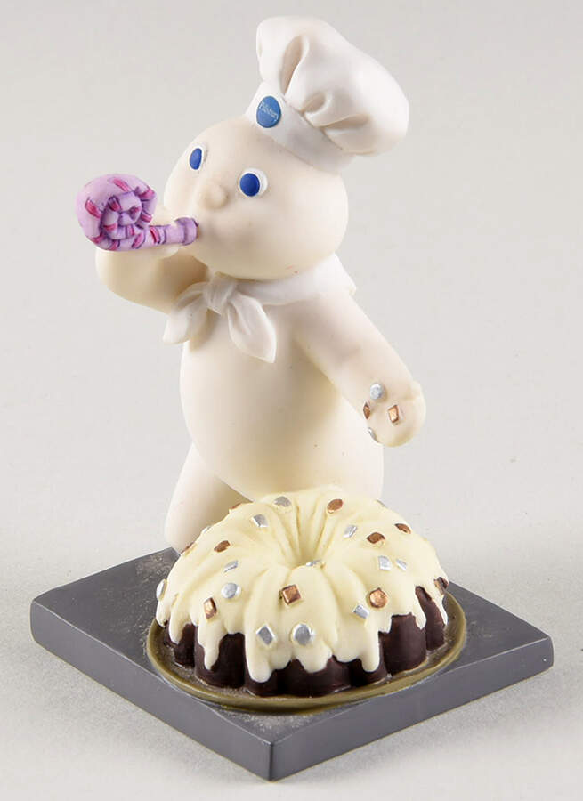 Pillsbury Doughboy Calendar January - No Box by Danbury Mint-1