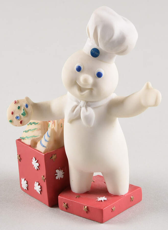 Pillsbury Doughboy Calendar December - No Box by Danbury Mint-1
