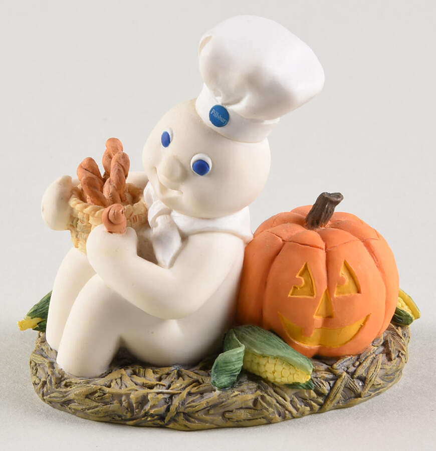 Pillsbury Doughboy Calendar October - No Box by Danbury Mint-1