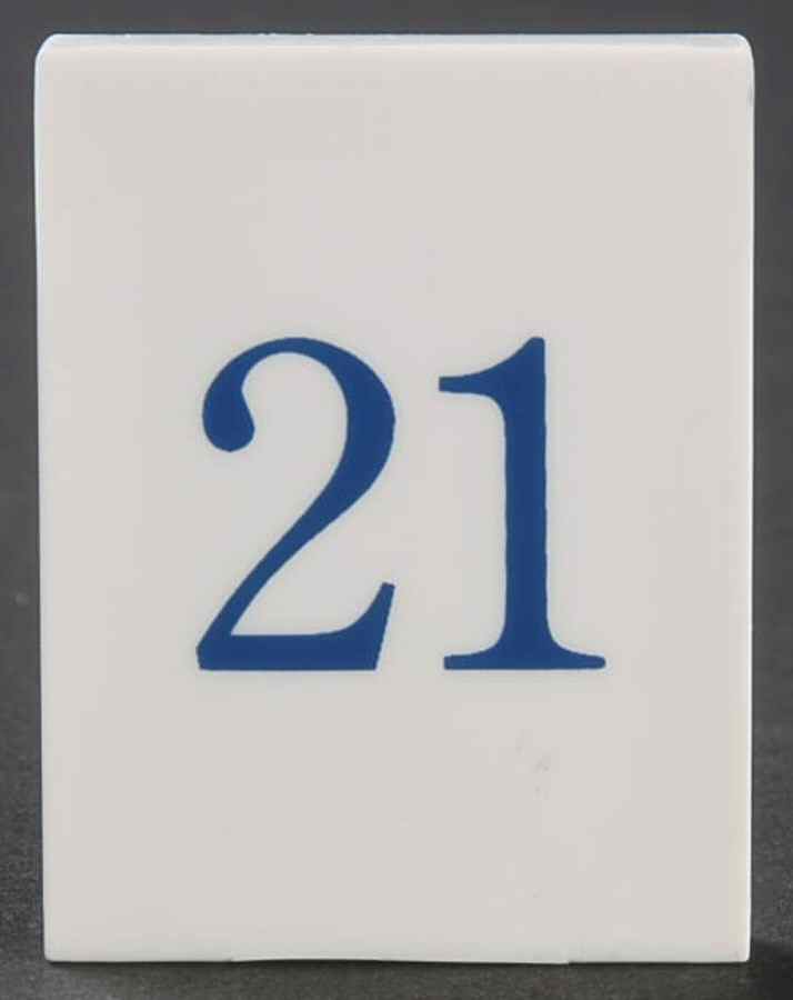 Pillsbury Doughboy Calendar #21 Tile - No Box by Danbury Mint-1