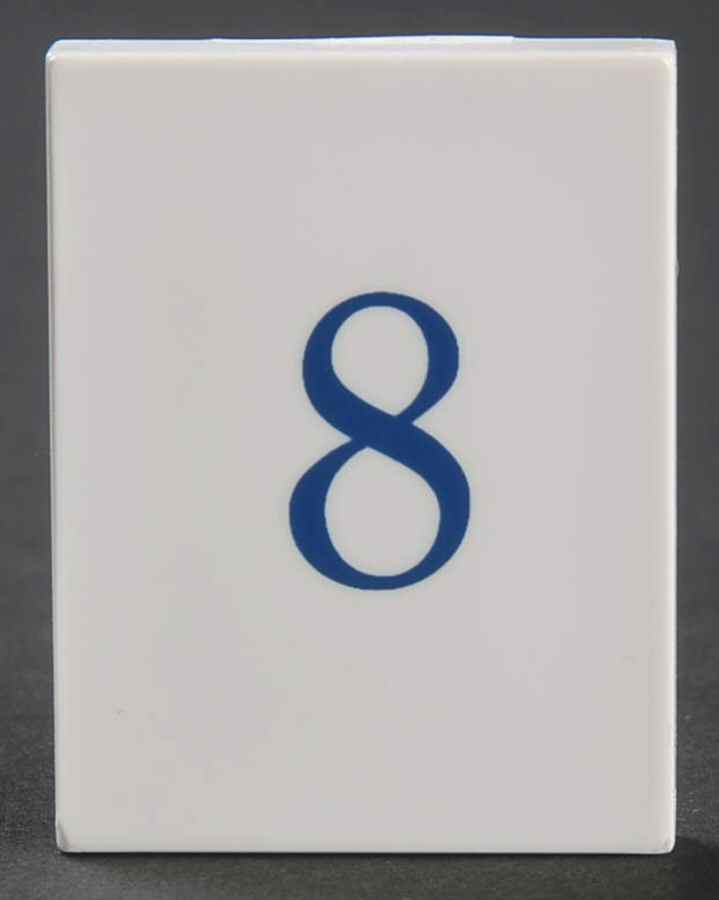 Pillsbury Doughboy Calendar #8 Tile - No Box by Danbury Mint-1