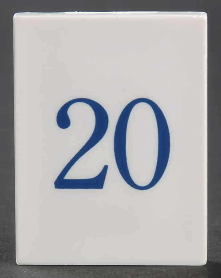 Pillsbury Doughboy Calendar #20 Tile - No Box by Danbury Mint-1