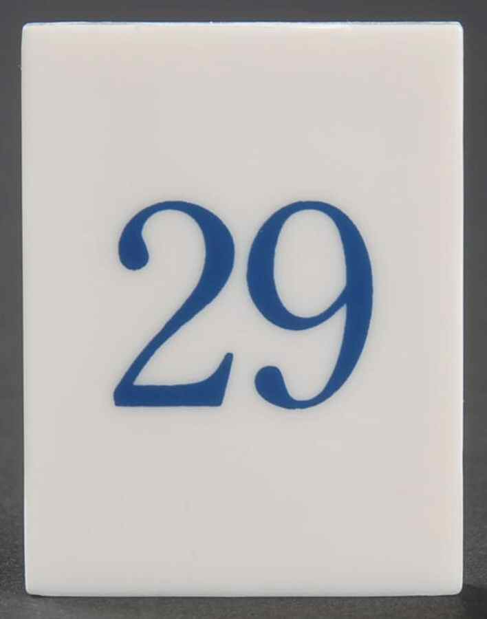 Pillsbury Doughboy Calendar #29 Tile - No Box 42 by Danbury Mint-1