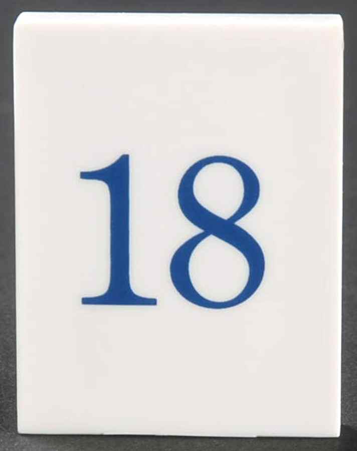Pillsbury Doughboy Calendar #18 Tile - No Box by Danbury Mint-1