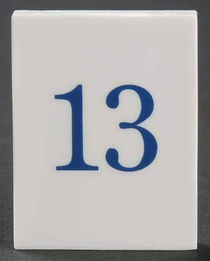 Pillsbury Doughboy Calendar #13 Tile - No Box by Danbury Mint-1