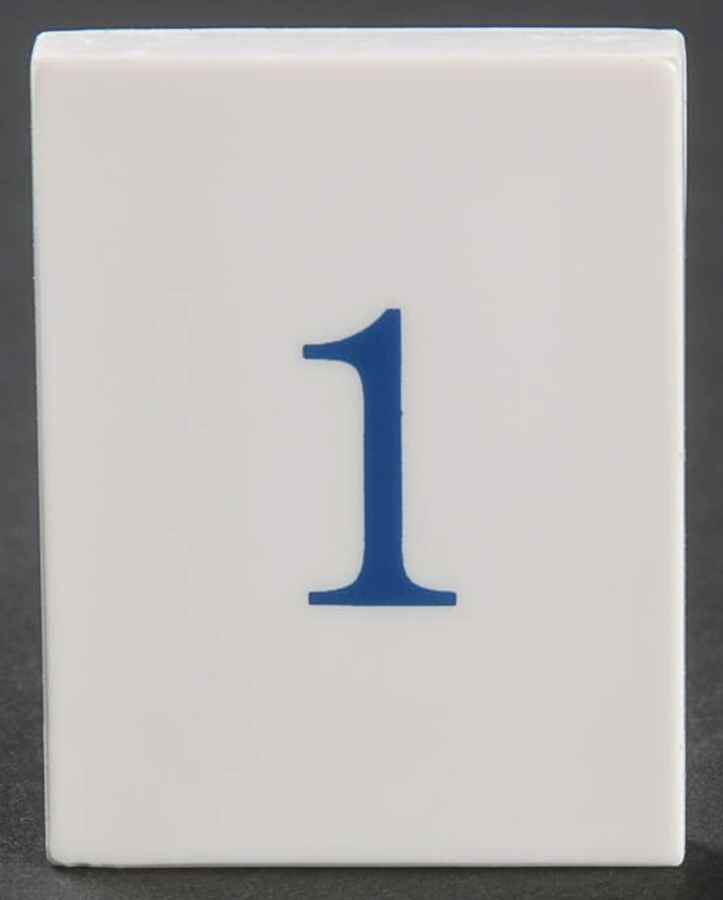 Pillsbury Doughboy Calendar #1 Tile - No Box by Danbury Mint-1