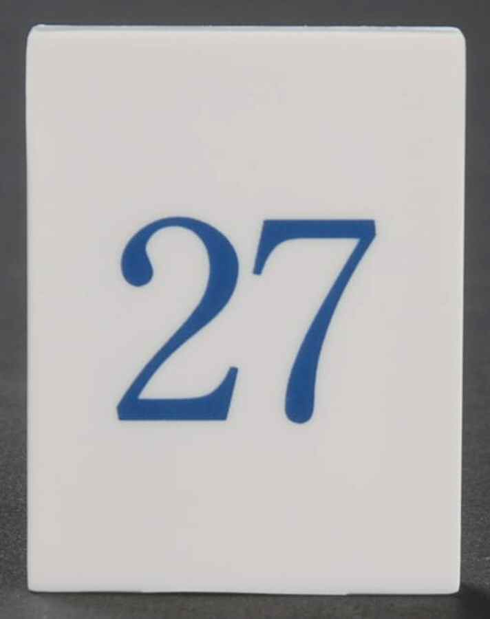 Pillsbury Doughboy Calendar #27 Tile - No Box by Danbury Mint-1