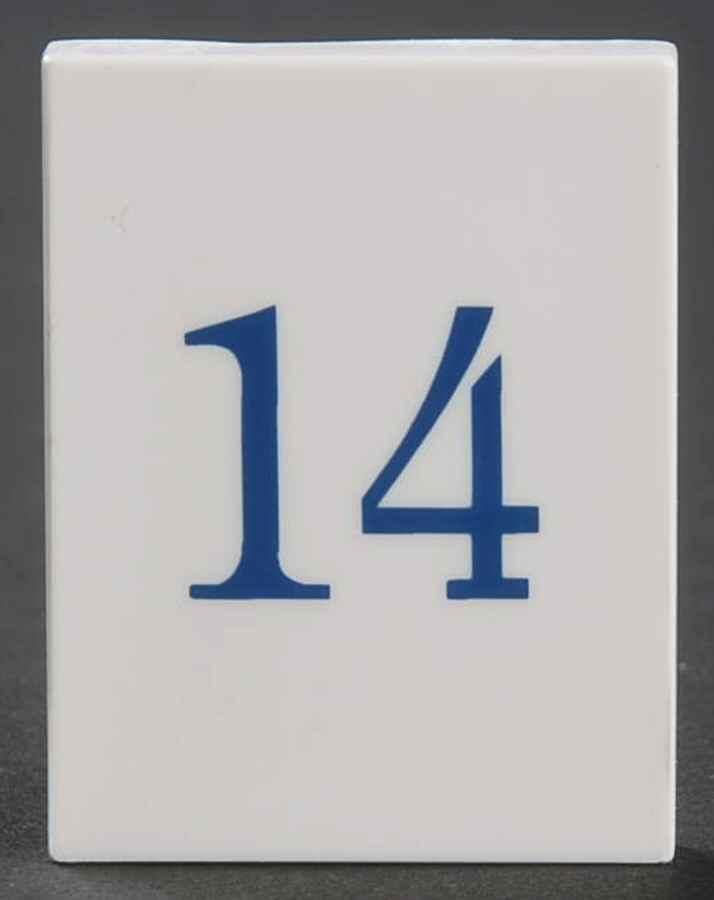 Pillsbury Doughboy Calendar #14 Tile - No Box by Danbury Mint-1