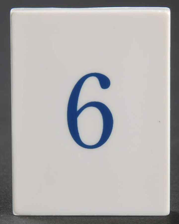 Pillsbury Doughboy Calendar #6 Tile - No Box by Danbury Mint-1