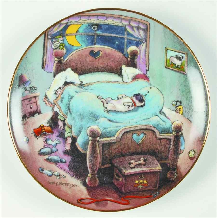 Patterson Pug Bed Hog - No Box by Danbury Mint-1