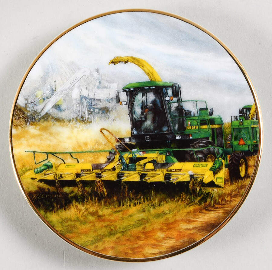 John Deere Perpetual Calendar October - No Box by Danbury Mint-1