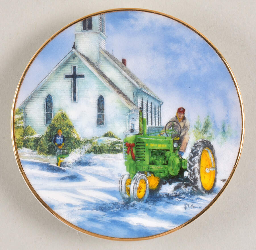 John Deere Perpetual Calendar December - No Box by Danbury Mint-1