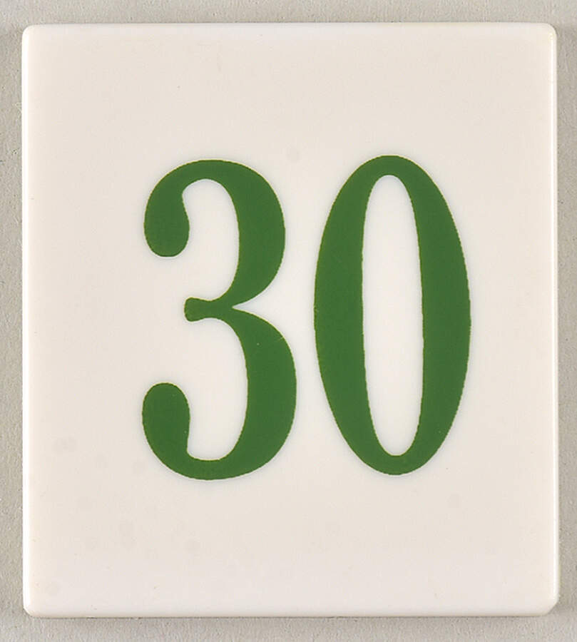 John Deere Perpetual Calendar #30 Tile - No Box by Danbury Mint-1