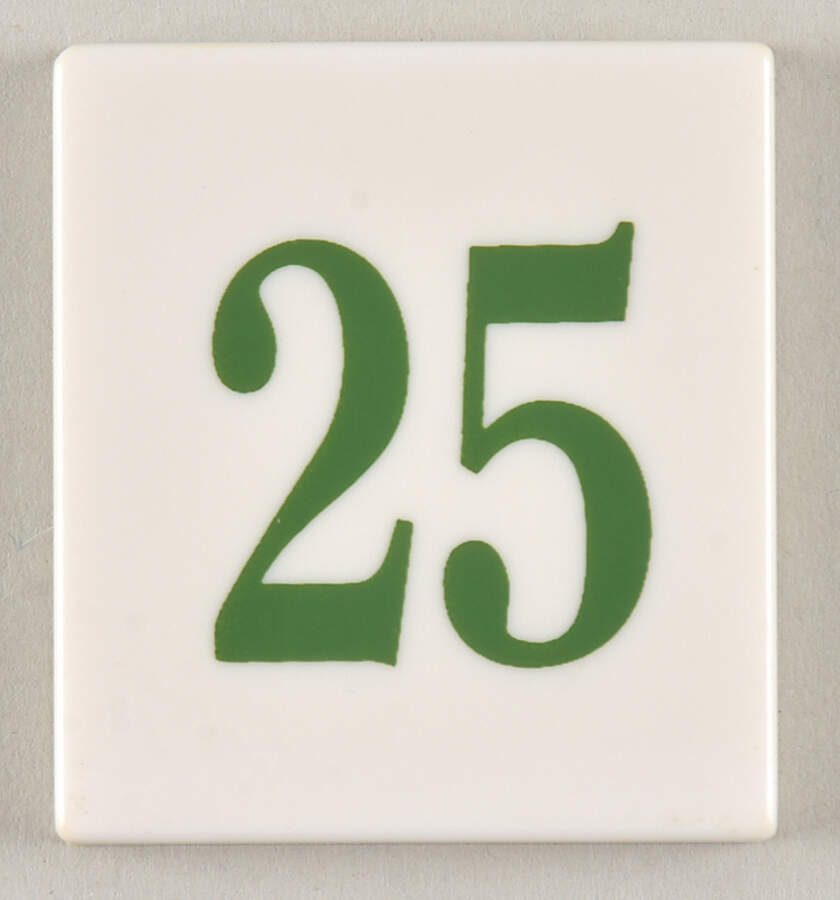 John Deere Perpetual Calendar #25 Tile - No Box by Danbury Mint-1