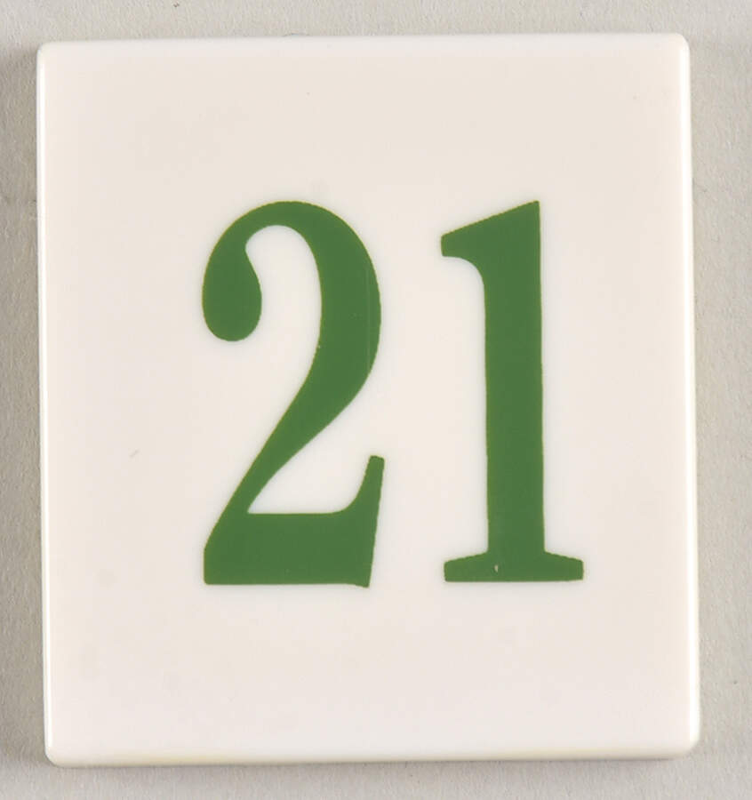 John Deere Perpetual Calendar #21 Tile - No Box by Danbury Mint-1
