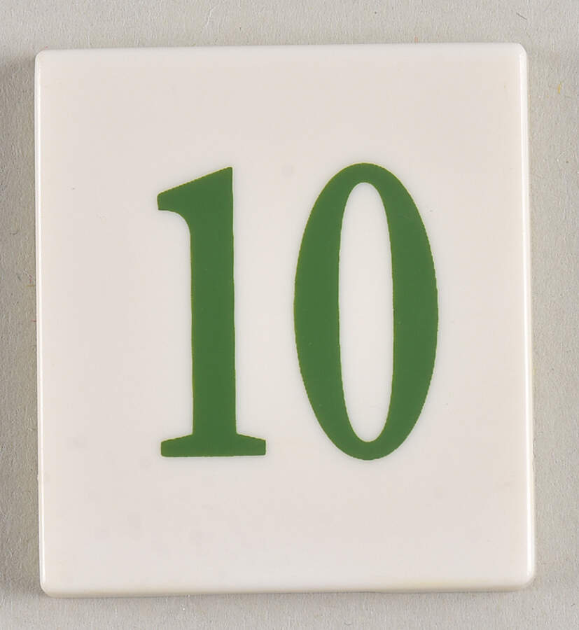 John Deere Perpetual Calendar #10 Tile - No Box by Danbury Mint-1
