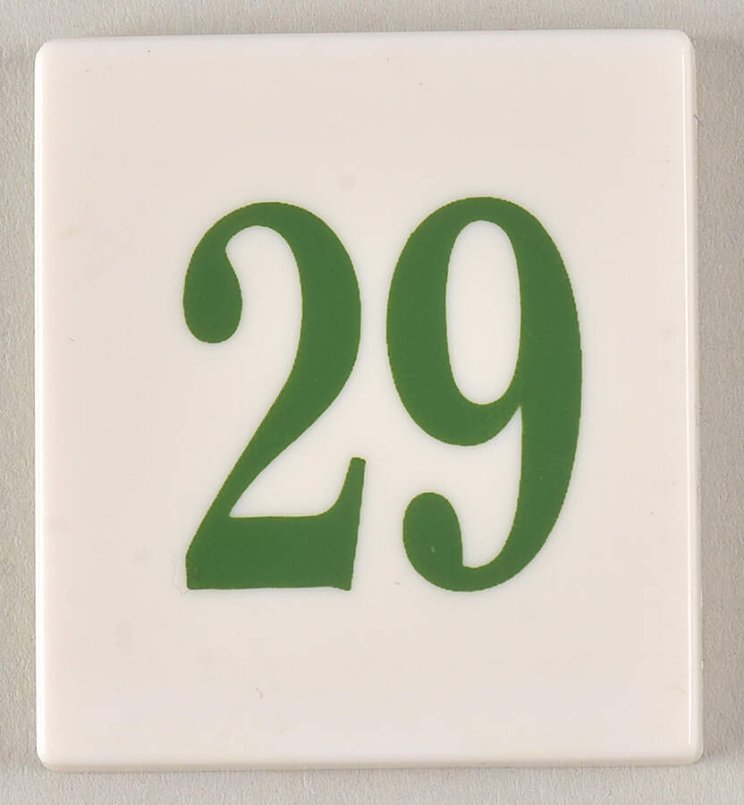 John Deere Perpetual Calendar #29 Tile - No Box by Danbury Mint-1