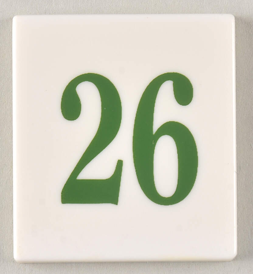 John Deere Perpetual Calendar #26 Tile - No Box by Danbury Mint-1